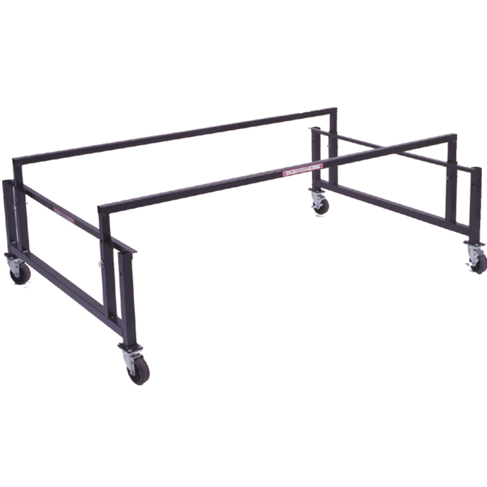 Keysco Pick-Up Bed Dolly — Adjustable Width to hold many different pick up beds, 36in. to 48in., 21in. to 27in. Height, Model# 77783